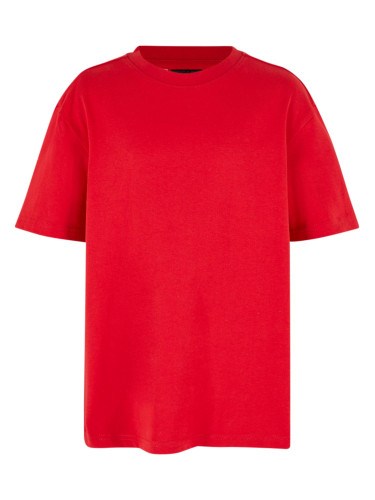 Children's T-shirt Heavy Oversize - red