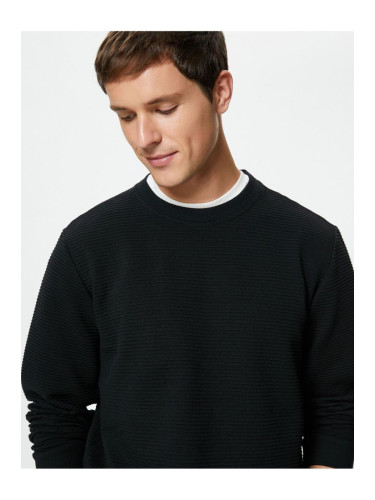 Koton Men's Black Sweater