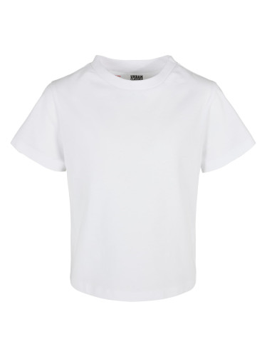 Girls' T-shirt Basic Box white