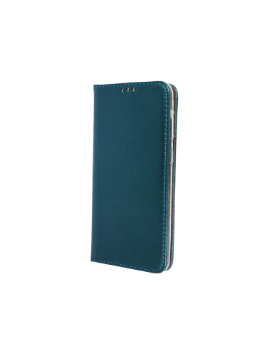 Калъф тефтер флип bSmart Magnetic Book страничен, За Samsung Galaxy S24 (S921B), Тъмнозелен