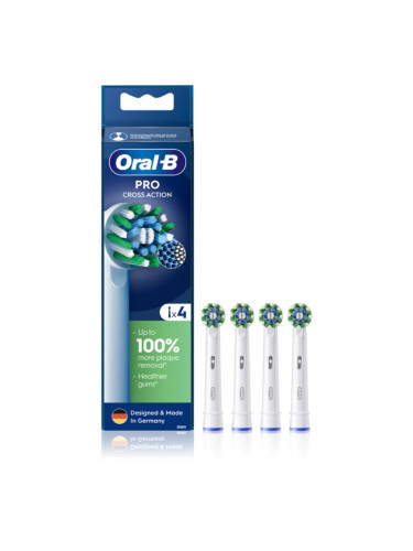 Oral B PRO Cross Action резервни глави за четка за зъби 4 бр.