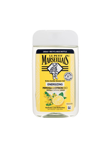 Le Petit Marseillais Extra Gentle Shower Gel Mimosa & Bio Lemon Душ гел 250 ml