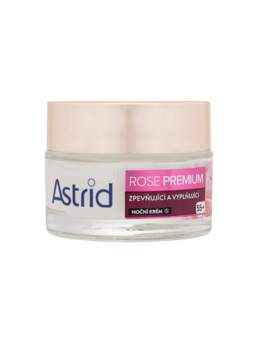 Astrid Rose Premium Firming & Replumping Night Cream Нощен крем за лице за жени 50 ml