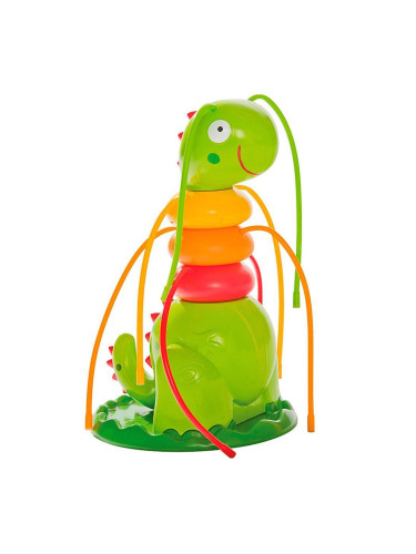 Надуваема градинска пръскалка Динозавър INTEX 56599NP Friendly Caterpillar Sprayer