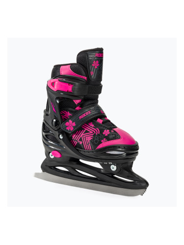 Roces Jokey Ice 3.0 Детски кънки за момичета черно/розово