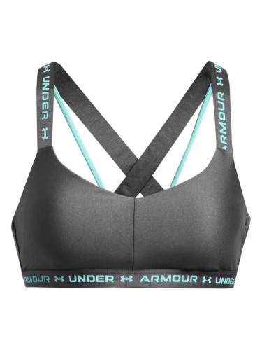 Under Armour CROSSBACK LOW Дамско бюстие, сиво, размер