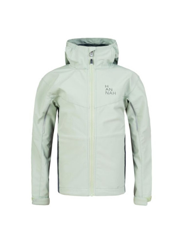 Hannah CAPRA JR Софтшел яке за момичета, светло-зелено, размер 110-116