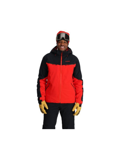 Spyder MONTEROSA Мъжко скиорско яке, червено, размер
