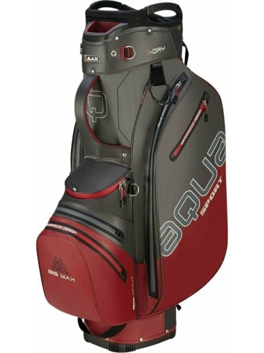 Big Max Aqua Sport 4 Charcoal/Merlot Чантa за голф