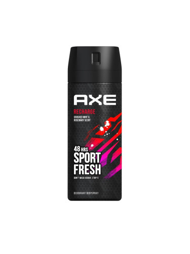 Axe Recharge Arctic Mint & Cool Spices Дезодорант за мъже 150 ml