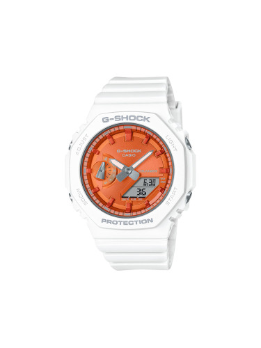 Часовник G-Shock Sparkle of Winter GMA-S2100WS-7AER White/Orange