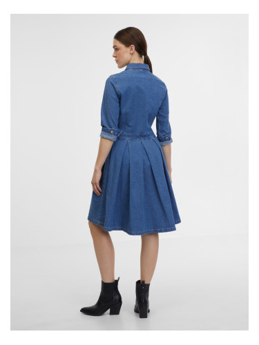 Orsay Blue Women's Denim Dress - Women's