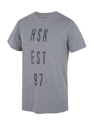 Men's functional T-shirt HUSKY Tingl M grey