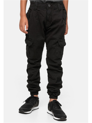 Boys' Cargo Jogging Pants Black