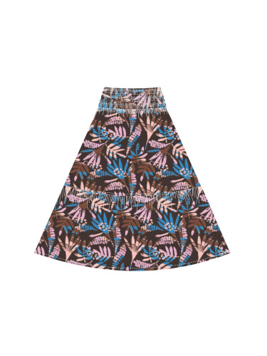 Дамска пола с цветни листа