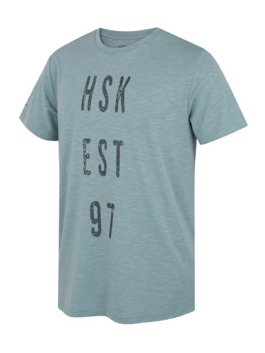 Men's functional T-shirt HUSKY Tingl M light blue