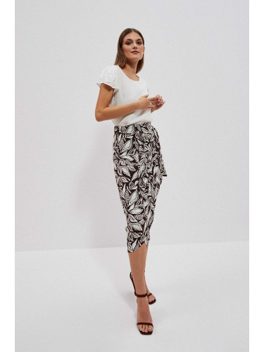 Marisse Women's Skirt L-Sc-4014 D.Oak