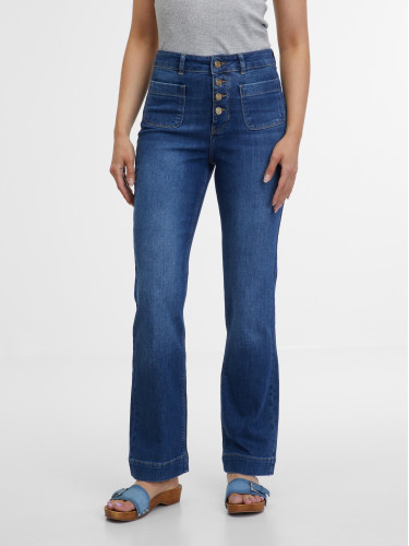 Orsay Navy Blue Women's Bootcut Jeans - Women's