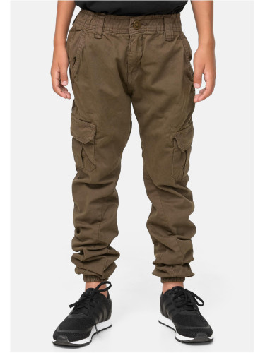 Boys' Cargo Jogging Pants Olive