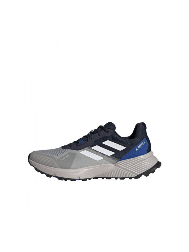 ADIDAS Terrex Soulstride Rain.Rdy Trail Running Shoes Grey/Blue