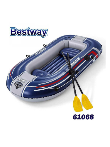 Лодка надуваема Bestway 61068 Hydro-Force Treck x2 Set, 255x127 см