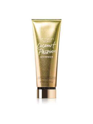 Victoria's Secret Coconut Passion Shimmer тоалетно мляко за тяло за жени 236 мл.
