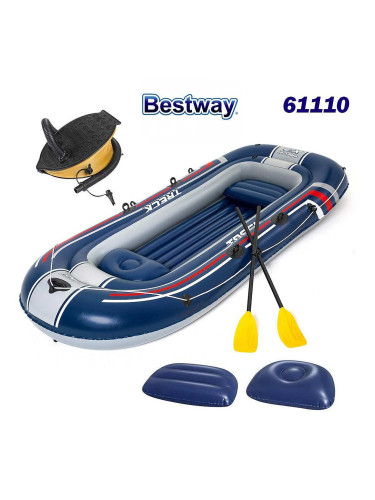 Лодка надуваема Bestway 61110 Hydro-Force Treck X3, 307x126x39 см