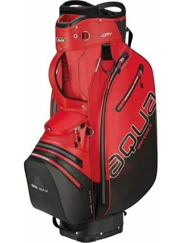 Big Max Aqua Sport 4 Red/Black Чантa за голф