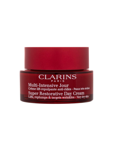 Clarins Super Restorative Day Cream Very Dry Skin Дневен крем за лице за жени 50 ml увредена кутия