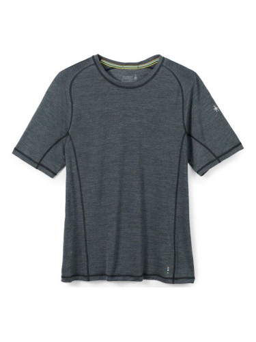 Smartwool M MERINO SPORT ULTRALITE SHORT SLEEVE Мъжка тениска, тъмносиво, размер
