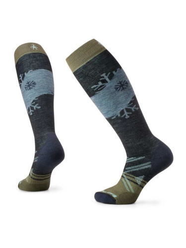 Smartwool SKI FC SNOWPOCALYPSE PATTERN OTC Дамски  скиорски чорапи, черно, размер