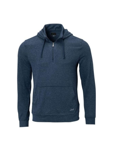 GREGNORMAN 1/4 ZIP HOODIE Мъжки суитшърт за голф, тъмносин, размер