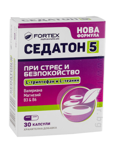 СЕДАТОН - 5 капсули * 30 ФОРТЕКС