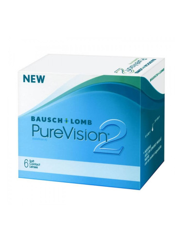 Едномесечни контактни лещи PureVision 2 HD (1 леща)