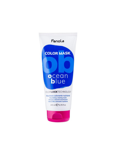 Fanola Color Mask Боя за коса за жени 200 ml Нюанс Ocean Blue
