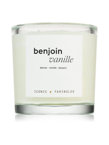 FARIBOLES Iconic Benzoin Vanilla ароматна свещ 400 гр.