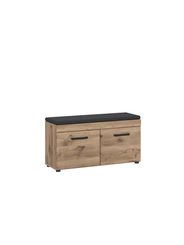 ГРАНО ШКАФ ЗА ОБУВКИ ПЕЙКА С 2 ВРАТИ 92.8/38/47h СВЕТЪЛ ДЪБ ВИКИНГ