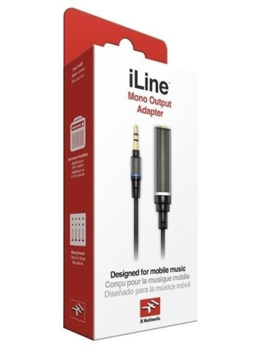IK Multimedia iLine Mono Output Adapter 30 cm Готов аудио кабел