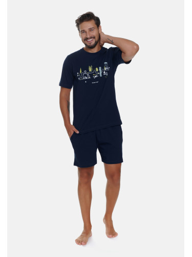 Doctor Nap Man's Pyjamas PMB.5355 Navy Blue