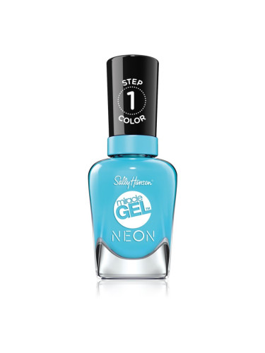 Sally Hansen Miracle Gel™ гел лак за нокти без използване на UV/LED лампа цвят 053 Miami Ice 14,7 мл.
