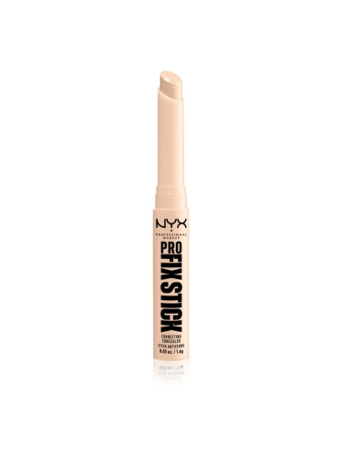 NYX Professional Makeup Pro Fix Stick коректор за уеднаквяване цвета на кожата цвят 02 Fair 1,6 гр.