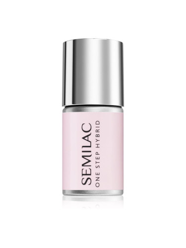 Semilac One Step Hybrid 3in1 гел лак за нокти цвят S253 Natural Pink 7 мл.