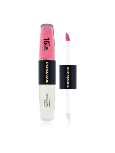 Dermacol 16H Lip Colour дълготрайно червило и гланц за устни цвят 15 2x4 мл.