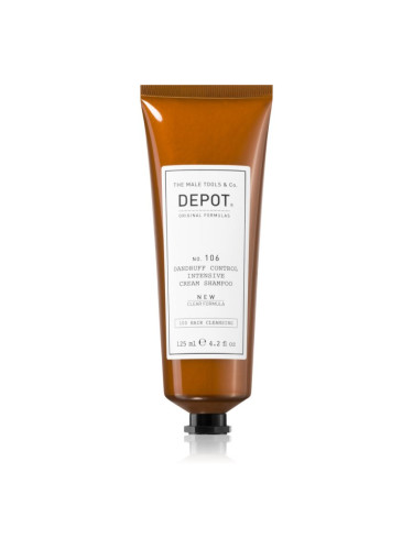Depot No. 106 Dandruff Control Intensive Cream Shampoo шампоан против пърхот 125 мл.