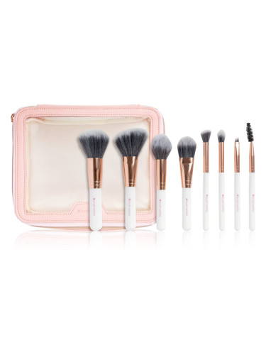 Brushworks Exclusive Makeup Brush and Bag Set комплект от мини четки