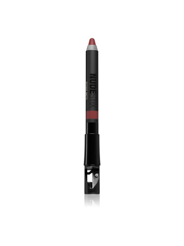 Nudestix Intense Matte универсален молив за устни и скули цвят Sunkissed Rose 2,8 гр.