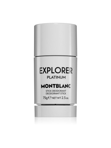 Montblanc Explorer Platinum дезодорант в стик за мъже 75 гр.