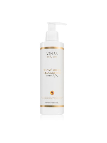 Venira Body care Body milk with collagen интензивно хидратиращо мляко за тяло Apricot 250 мл.