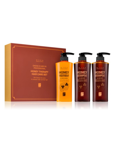 DAENG GI MEO RI Honey Therapy Professional Hair Care Set подаръчен комплект (за подхранване и хидратация)