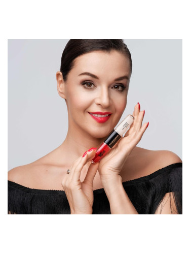 Dermacol 16H Lip Colour дълготрайно червило и гланц за устни цвят 23 Mocha Brown 2x4 мл.